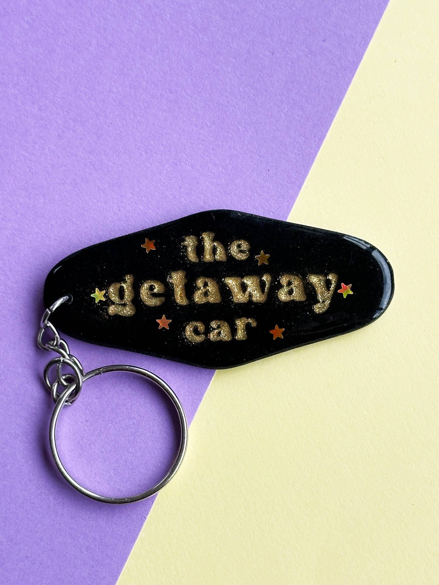 Getaway Car Keychain