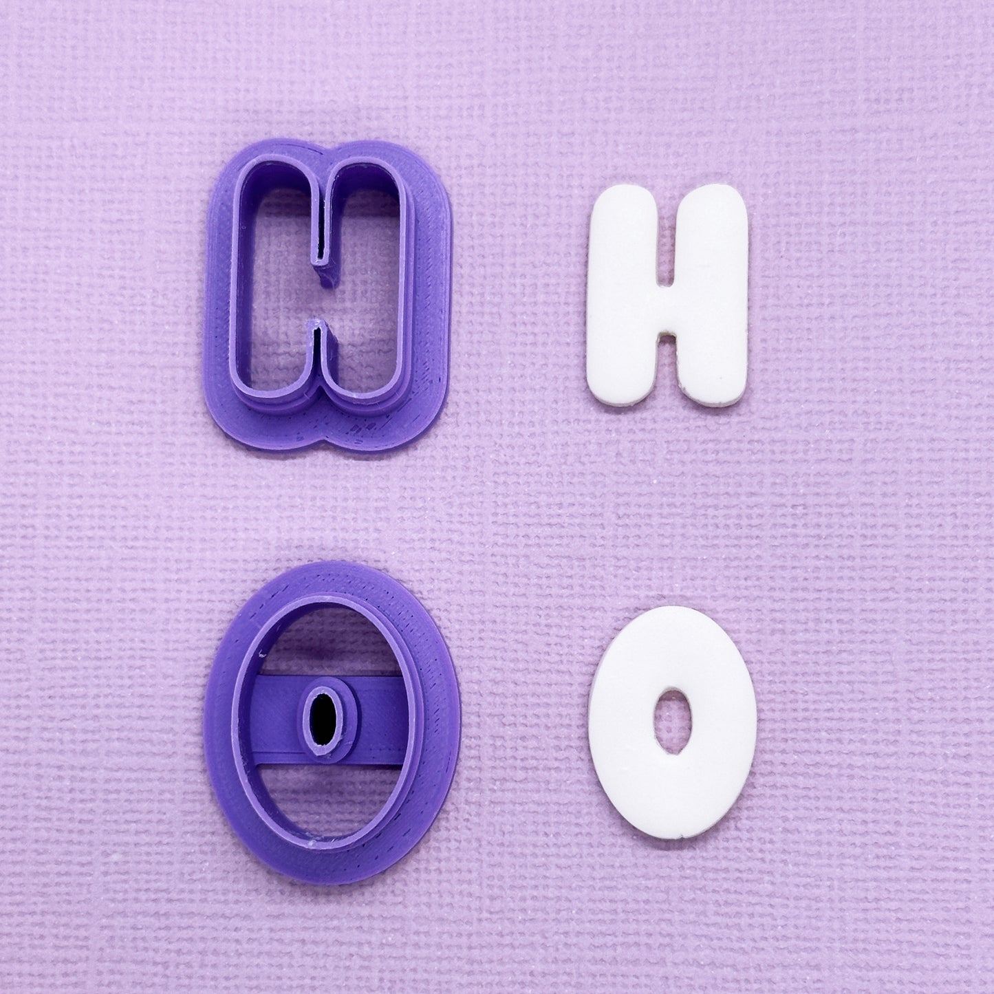"HO" Letter Cutters