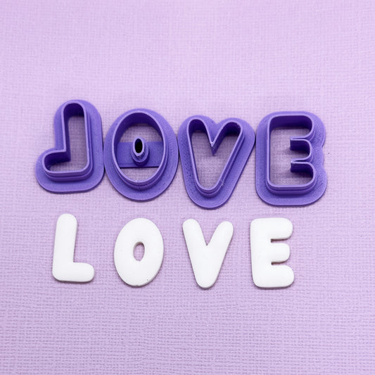 "LOVE" Letter Cutters