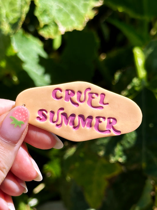 Cruel Summer Keychain
