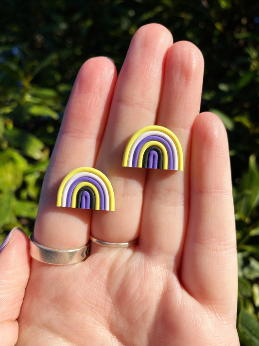 PRIDE Earrings | Non-Binary Pride