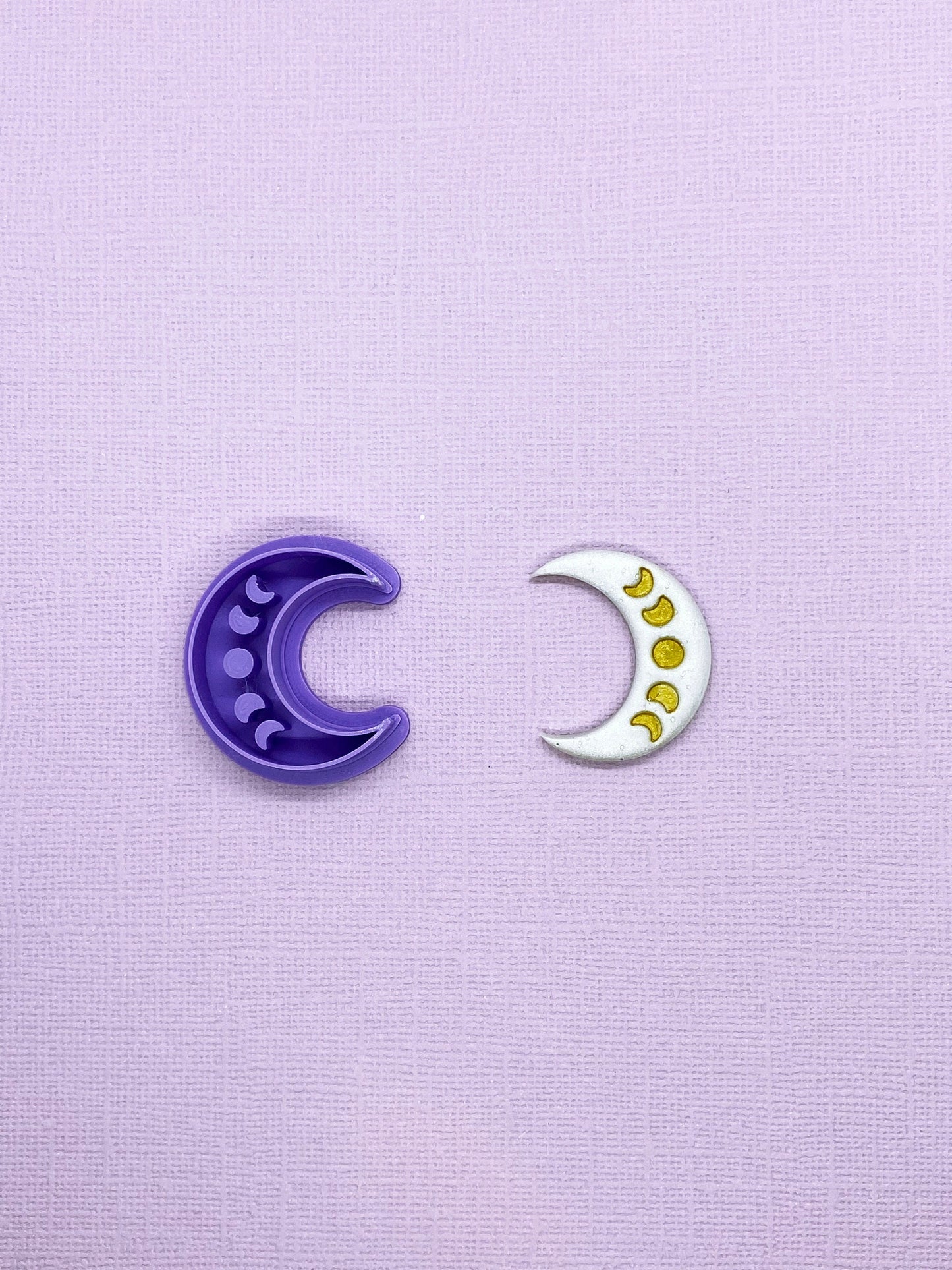 Crescent Moon Phase Clay Cutter